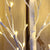 Birch Tree with 96 LED Bulbs, 6ft height Christmas Tree