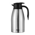 Tiken 34 Oz Thermal Coffee Carafe, Stainless Steel Insulated Vacuum Coffee Carafes for Keeping Hot, 1 Liter Beverage Dispenser