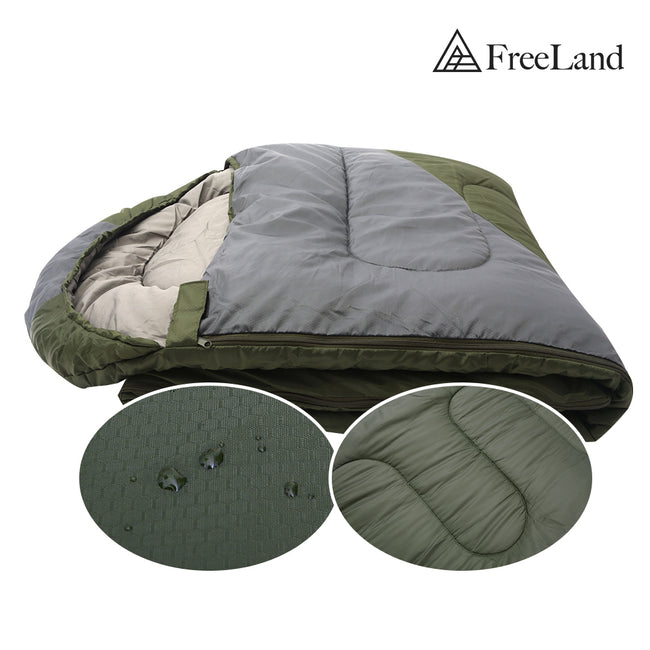 FreeLand Camping Sleeping Bags-Waterproof, Lightweight, for Adults & Kids