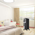 1500W Oil Filled Radiator Electric Heater 24 Hrs Timer & Remote