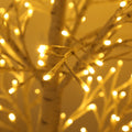 LED Birch Tree 6ft 480L LED Christmas Decorations Lighted Tree Decor
